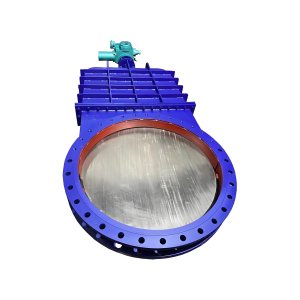 DN2000工業(yè)廢水處理電動(dòng)刀閘閥排矸、排渣